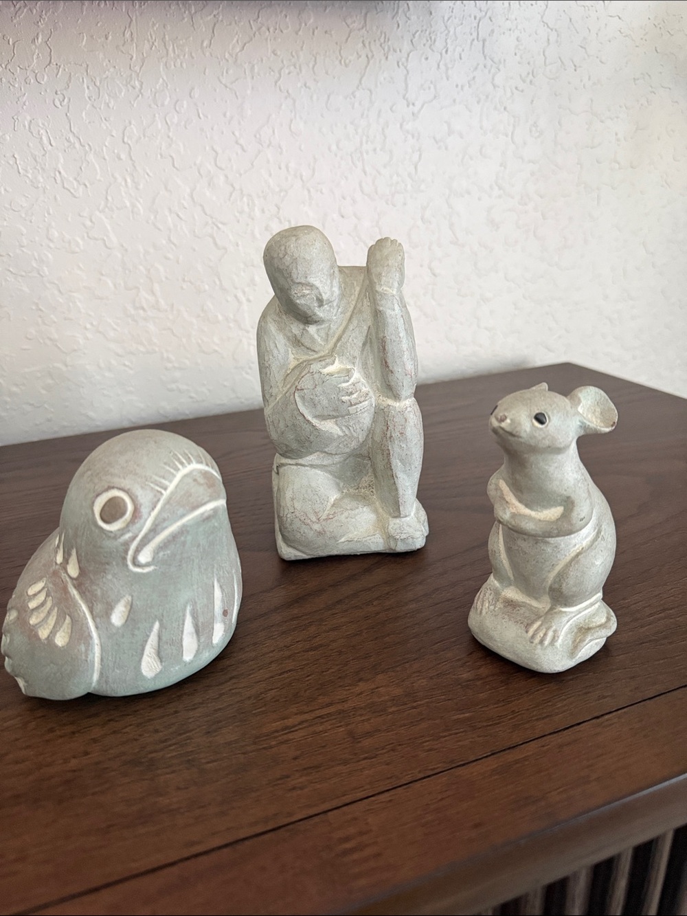 Vintage Isabel Bloom/John Bloom Folk Art Sculpture Set